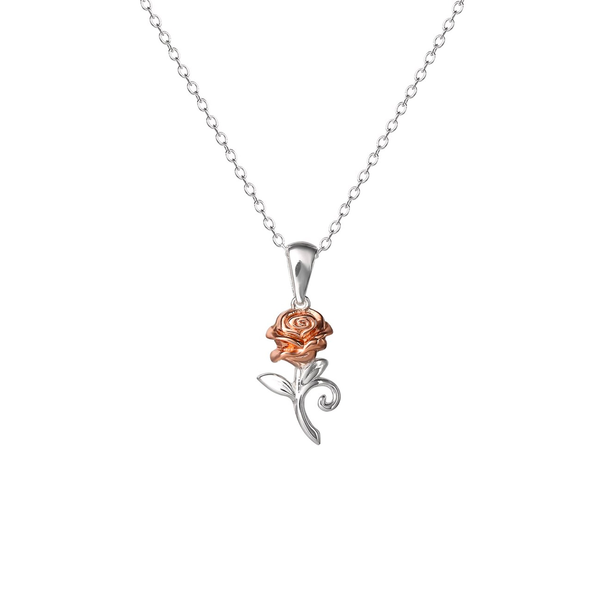 Disney Belle Rose Pendant – Diamonds Jewellers